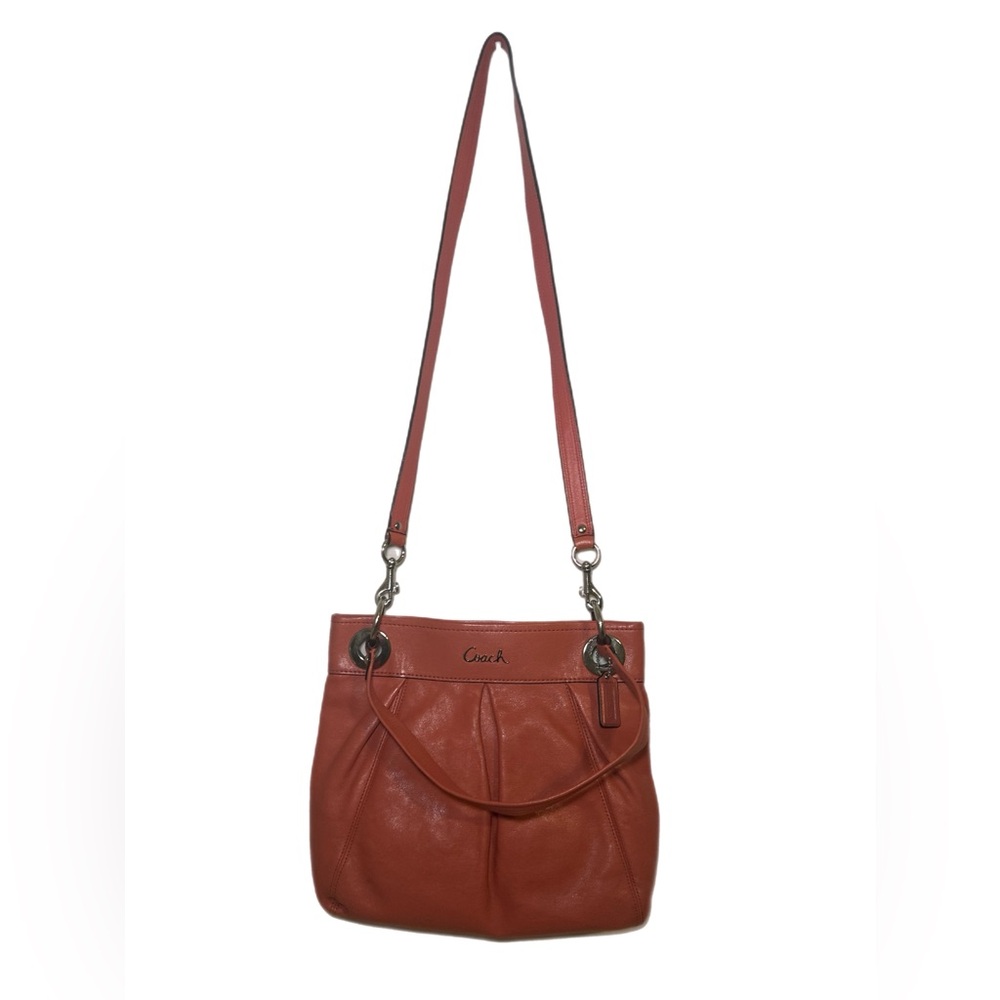 COACH Ashley Hippie Leather Crossbody Shoulder Bag Authenticated - Picture 3 of 10